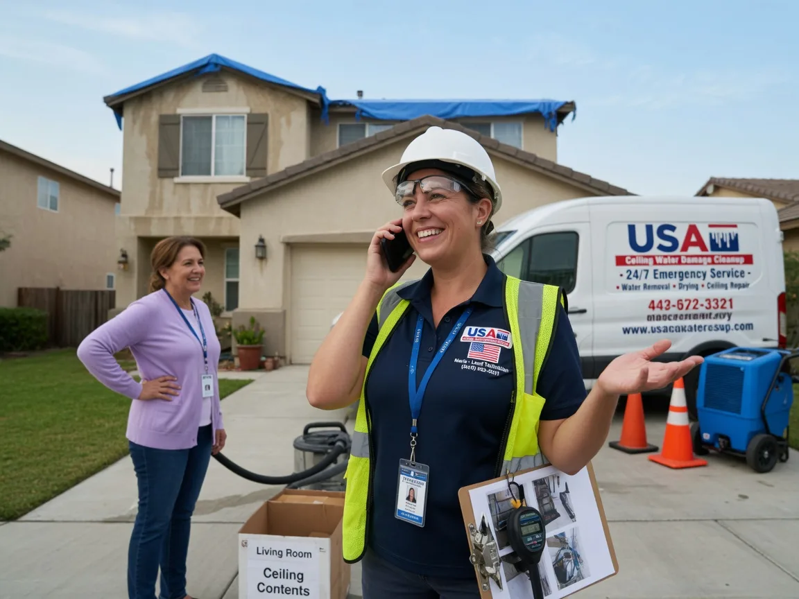 Ceiling Water Damage Restoration Healdsburg, CA FAQs